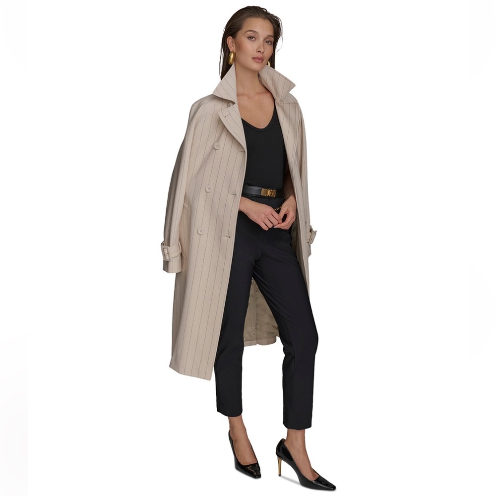 NWT Donna Karan New York Women's Double-Breasted Trench Coat. $299